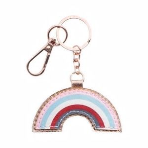 Rainbow keychain NWT